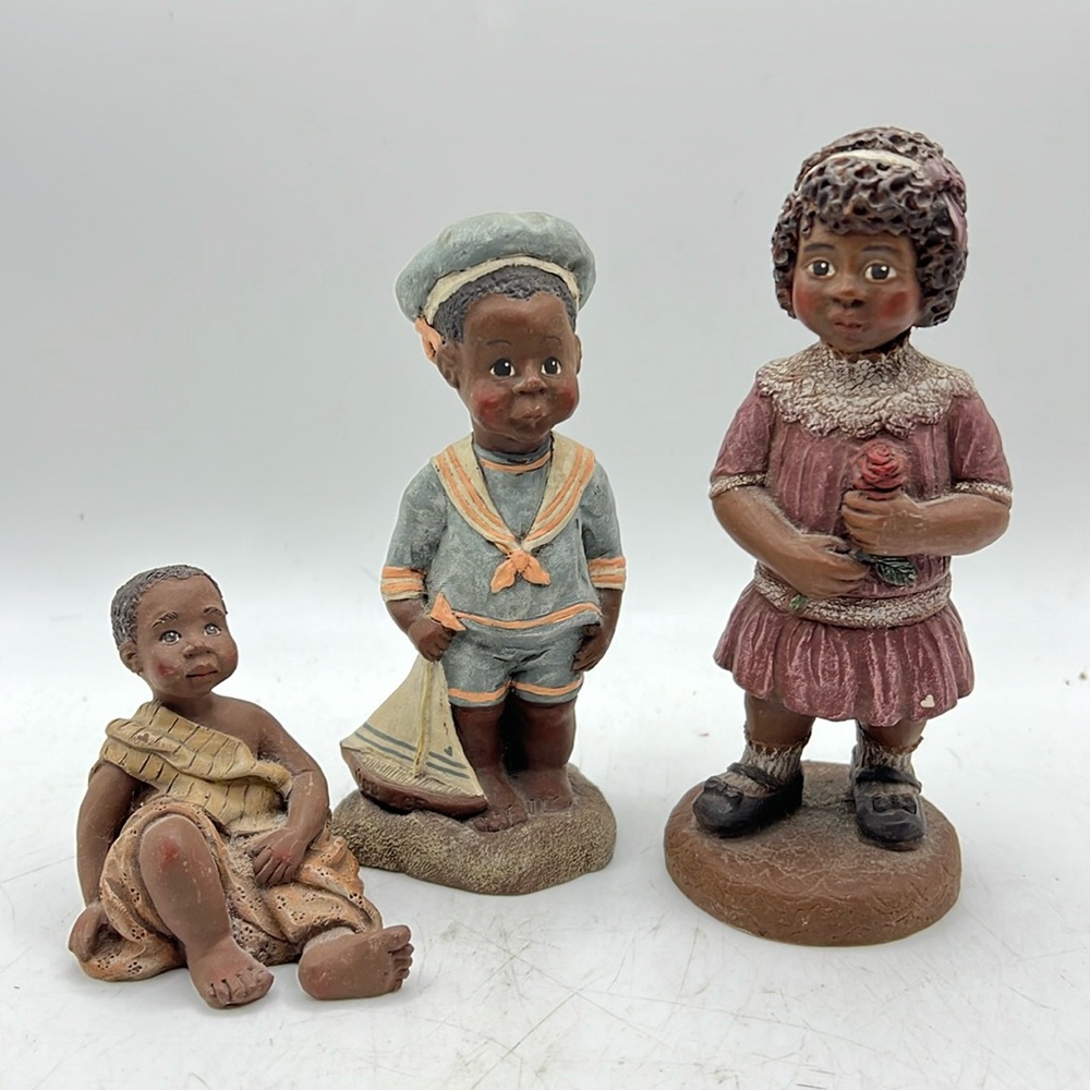 Sarahs Attic Lot Collectible Decor Art Figurine African American Portia Sailor